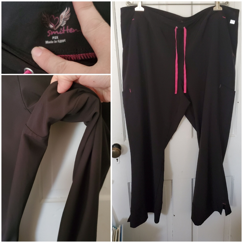 Like new black scrub pants